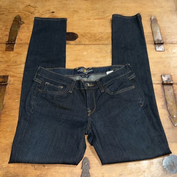 Woman’s Lucky Brand Charlie Skinny Jeans Size 4 (27),run small & lower rise. - Picture 2 of 14